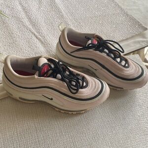 Nike Air Max 97 Light Pink and Black Shoes